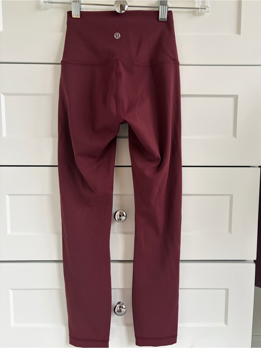 lululemon athletica Burgundy High-Waist Leggings